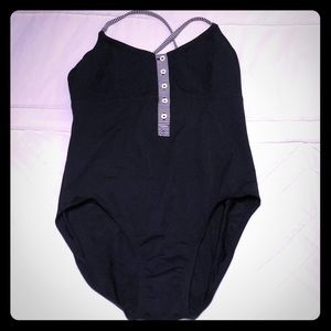 Converse one piece black swimsuit